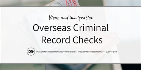 overseas criminal record check usa.